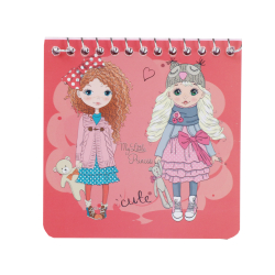 دفترچه دخترونه عروسکی